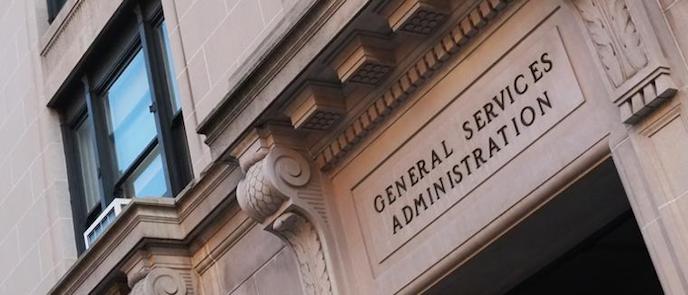 photo of GSA Headquarters entrance