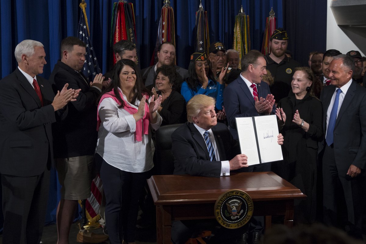 photo of President signing bill